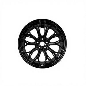 Rines de Aleación de Aluminio 17X7.5, Aplicables a la Versión Modificada, Recubrimiento Negro Brillante Completo, Gran Venta en Existencia - Product Image 1