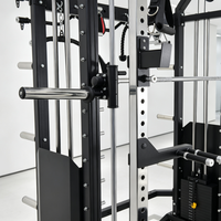 Nouvelle Conception 2026 : Machine Smith Tout-en-un, Rack de Musculation Commercial et Domestique avec Barre de Traction, Logo et Couleur Personnalisables
