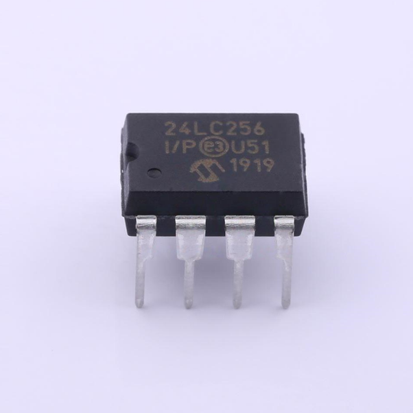 New original 24LC256-I/P storage chip EEPROM package DIP8 spot IC
