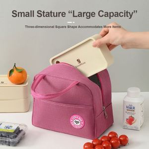 Sac à déjeuner scolaire promotionnel, style tendance, en PVC portable, couleur personnalisable, idéal pour pique-nique et conservation des aliments – Meilleures ventes - Product Image 4