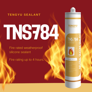 TENGYU <strong>fire</strong> <strong>retardant</strong> neutral fireproof silicone <strong>sealant</strong> for construction joints for construction fireproof building flame <strong>retardant</strong> and building - Product Image 1