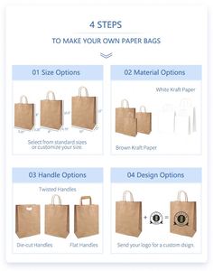 Sacs en papier kraft brun de haute qualité et bon marché KUAIMA avec poignées, prêts à être expédiés depuis l'usine chinoise pour l'emballage et le shopping - Product Image 4