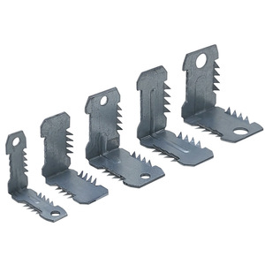 Barbed Corner Bracket Zinc Plated Standard <b>Hardware</b> Accessory For Wall Mounting And Structural Support - Product Image 4