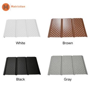 Panel de Soffit de Acero Matrixtion de 16 Pulgadas, Sistema de Soffit Metálico Ventilado para Exteriores, para Aleros - Product Image 5