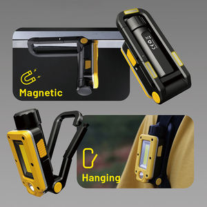 Corps en ABS de lumière de travail magnétique portative multifonctionnelle rechargeable pour la <span class=keywords><strong>réparation</strong></span> de voiture et le <span class=keywords><strong>camping</strong></span> extérieur - Product Image 4
