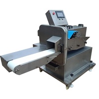 Machine à trancher automatique industrielle pour viande fraîche, poulet, bœuf, canard, poisson, saumon, bon prix