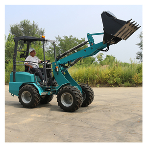 H180 다기능 600Kg 800Kg 전기 콤팩트 로더 정원 사용 Euro5 미니 앞바퀴 로더 - Product Image 4