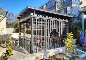 <span class=keywords><strong>Pavillon</strong></span> de gazebo imperméable de pergola de jardin en aluminium noir du fabricant en gros pour des agents d'arrière-cour - Product Image 5