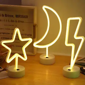 Giá Rẻ Chiếu Sáng Led Neon Ánh Sáng Thời Trang Thiết Kế Bàn Trang Trí Đèn Halloween Giáng Sinh Đèn