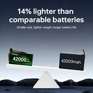 Полутвердотельный аккумуляторный блок 18S 3.95-4.45В 42Ач 42000мАч 308Втч/кг с BMS, разряд 10C, сертификат CE, для сельскохозяйственных БПЛА/дронов - Product Image 4