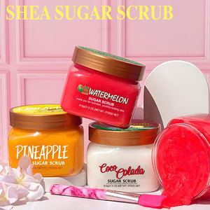 Groothandel 610g Lichaamsverzorging Dieptereiniging Exfoliërend Verwijdert Dode Huid Shea Suiker Scrub - Product Image 3