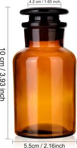 <b>30ml</b> 50ml 100ml New Design Luxury Round Refillable Amber Clear Screw <b>Perfume</b> <b>Bottle</b> - Product Image 2