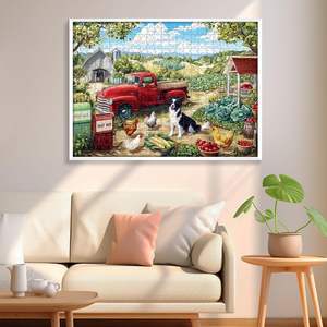 Jeu de voyage personnalisable 100% sûr Non toxique Puzzle en papier cartonné blanc/bleu/noir Impression d'alphabet - Product Image 1