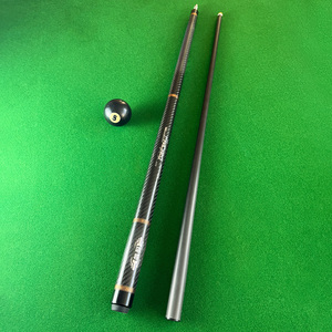 Taco de billar de fibra de carbono Serat Carbon - Taco de salto y rotura para billar americano y taco de <span class=keywords><strong>snooker</strong></span> |   5 Tamaños de Puntas | Salta, Golpea, Juega al <span class=keywords><strong>Snooker</strong></span> y al Pool - Product Image 1