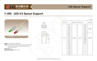 Support d'entretoise Led en plastique Roh Top Fashion pour 3mm Nylon 5mm 94v2 Supportnylon66 support Nylon66 Standoff Base 5x19 lampe