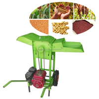 Mini décortiqueuse de riz manuelle et portable pour moteur à essence diesel 304 en acier inoxydable à usage agricole