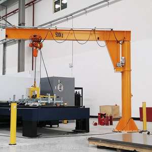 Grue à flèche électrique robuste <span class=keywords><strong>1</strong></span> tonne 2 tonnes 3 tonnes 5 tonnes Grues à flèche à pilier fixe au sol - Product Image 5