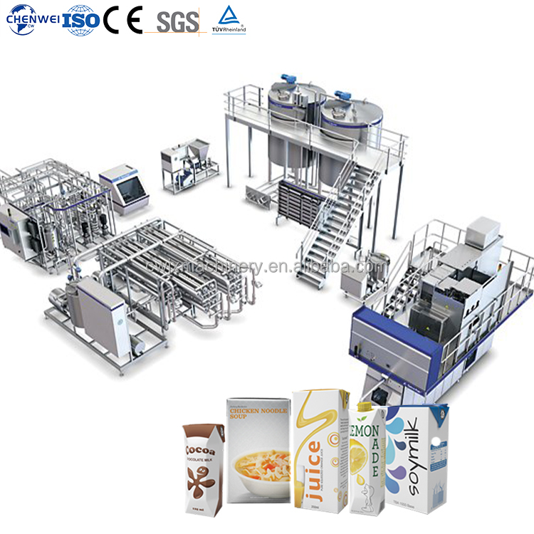 Aseptic High Efficiency Dairy Processing Line