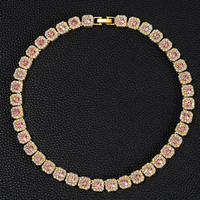 Collier unisexe plaqué or chaîne à maillons personnalisable accessoire de mode pour hommes et femmes pour la fête d'inspiration chrétienne