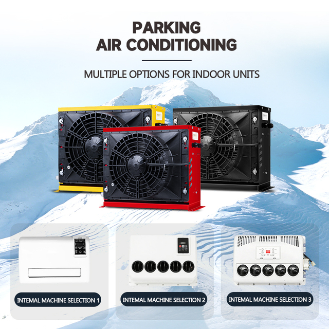 New Split air Conditioner 12V/24V Truck air Conditioner Independent Refrigeration RV air Conditioner