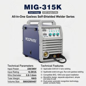 Saldatrice ad Arco Manuale Portatile Kindarc ZX7-308N con Motore DC IGBT Inverter AC220/380V, Diametro Massimo Tubo 2 Pollici, Nuova Condizione - Product Image 2
