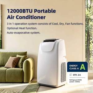 Aire Acondicionado Portátil para Casa, 1HP, 12000 BTU, Silencioso, 3 en 1, en Promoción - Product Image 1