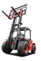 Montacargas Todoterreno Hangcha 5t/7t/10t 4x4, Montacargas Diésel de Servicio Pesado con Freno Húmedo para Madera