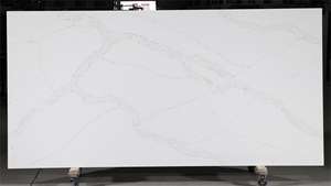 Nuevo Diseño de Losa de Cuarzo con Aspecto de Mármol Artificial Calcuta Calcatta Calacatta para Encimeras de Cocina - Product Image 3