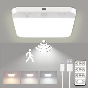 Nouvelle Lampe de Plafond à Induction Transfrontalière pour Entrepôt, LED avec Télécommande, Fixation Magnétique, Recharge Type-C - Product Image 1