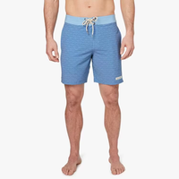 Short de surf pour hommes, logo personnalisé XL, motif solide, élastique, taille moyenne, poche zippée imperméable, technique décontractée, teint en couleur unie