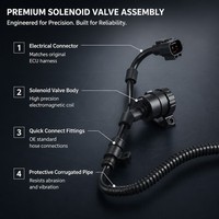 Válvula de Purga del Canister de Vapor OE 04E133366GJ de Alta Precisión para VW Golf A3 Skoda Octavia EA211 1.4T, Piezas de Repuesto para Automóviles