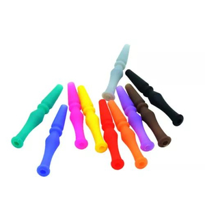 6 uds pipa de agua de silicona reutilizable Shisha boquillas para fumar boca Sheesha Narguile - Product Image 6