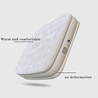 Matelas pneumatique double automatique moderne, PVC épaissi, lit gonflable floqué, pliable pour usage domestique, salle à manger, salon