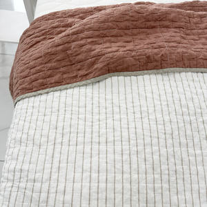 Trapunte da <span class=keywords><strong>letto</strong></span> a cinque stelle 100% copriletto morbido per la casa lavato in pietra di lino <span class=keywords><strong>francese</strong></span> naturale biologico - Product Image 6