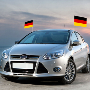 Drapeau de <span class=keywords><strong>voiture</strong></span> allemand promotionnel de taille personnalisée 12x18 drapeau de fenêtre de <span class=keywords><strong>voiture</strong></span> en polyester personnalisé avec tige en plastique - Product Image 4
