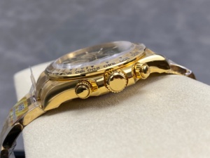 Reloj de Alta Calidad, Resistente al Agua, 40 mm, Fábrica ARF, Acero 904L, Movimiento 4131, Cronógrafo, Dorado, de Buceo - Product Image 3