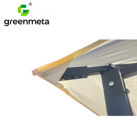 Auvent et pergola fonctionnels de parasol de tente extérieure de haute qualité pour le jardin de cour et le belvédère d'activité