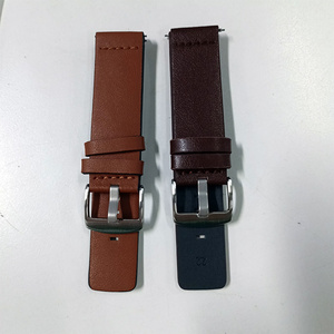 สายนาฬิกาหนัง18มม. 24มม. สำหรับ Samsung Galaxy <span class=keywords><strong>Watch</strong></span> Active2 42 46มม. S3เกียร์20มม. 22มม. สำหรับ Samsung <span class=keywords><strong>Watch</strong></span> <span class=keywords><strong>5</strong></span> Pro - Product Image 2