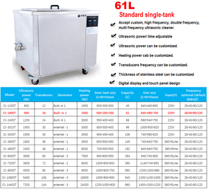 60L Numérique Industriel à ultrasons machine de nettoyage de vitres avec chauffage de ultrasonique de désinfection de l'eau - Product Image 2