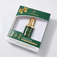 Boîte de luxe personnalisée pour cosmétiques, emballage en papier enduit imperméable, logo personnalisé