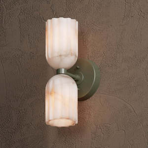 Lámpara de pared de mármol español vintage minimalista moderna, E26 LED 220V, para dormitorio, sala de estar, pasillo, estudio, balcón - Product Image 1