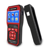 Lector de Códigos y Probador de Batería 2 en 1 KONNWEI KW870 OEM Multilingüe, Escáner de Motor OBD2 para Autos Universales de 12V