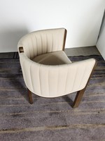 Chaise de salle à manger en velours de style mid-century, idéale pour la maison, les appartements, les hôtels, les écoles et les centres commerciaux