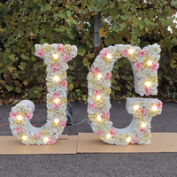 Personnalisation de lettres « Love Merry Me » pour la décoration de mariage, grand panneau métallique, marque Gaojian