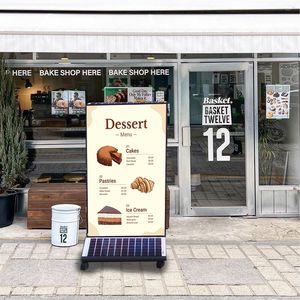 Boîte à lumière décorative suspendue en aluminium à énergie <span class=keywords><strong>solaire</strong></span> Mujin avec <span class=keywords><strong>projecteur</strong></span> de logo à longue durée de vie pour une utilisation en extérieur - Product Image 2