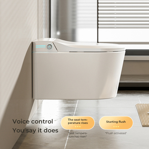 Toilette intelligente murale moderne avec plomberie dissimulée et <span class=keywords><strong>réservoir</strong></span> d'eau intégré - Product Image 2