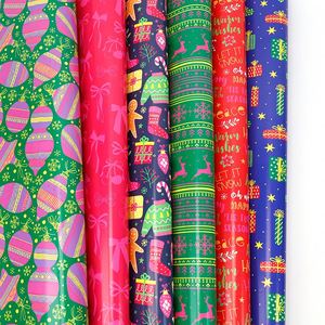 Factory Wholesale Christmas Wrapping Paper 50 X 70 cm Gift Wrapping Paper Packing - Product Image 2