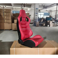 Siège sport universel en fibre de carbone Recaro OMP, siège baquet Bride à montage latéral en acier inoxydable