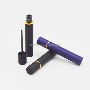 Envase Personalizado para Suero de <span class=keywords><strong>Pestañas</strong></span>, Tubo de Aluminio de 5 ml con Acabado de Goma, Dispensador de Solución para el Crecimiento de <span class=keywords><strong>Pestañas</strong></span> - Product Image 2