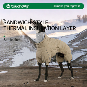 Veste <span class=keywords><strong>de</strong></span> ski <span class=keywords><strong>pour</strong></span> chien Touchdog à 3 couches isolées, coupe-vent, imperméable, <span class=keywords><strong>manteau</strong></span> d'hiver à quatre pattes, réfléchissant, <span class=keywords><strong>pour</strong></span> Greyhound, <span class=keywords><strong>Whippet</strong></span>, chaud - Product Image 3